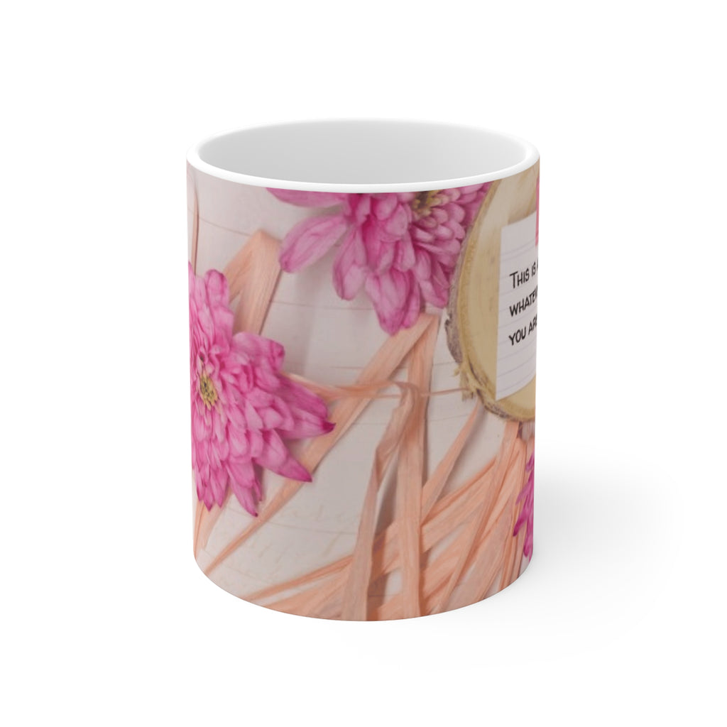 Rumi Quote 11oz Ceramic Mug – “Whatever You Love, You Are”